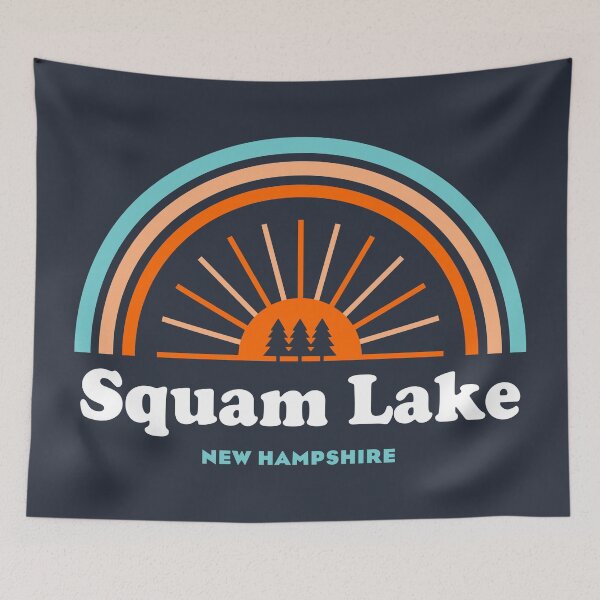 Item preview, Squam Lake New Hampshire Rainbow designed and sold by Esskay Designs.