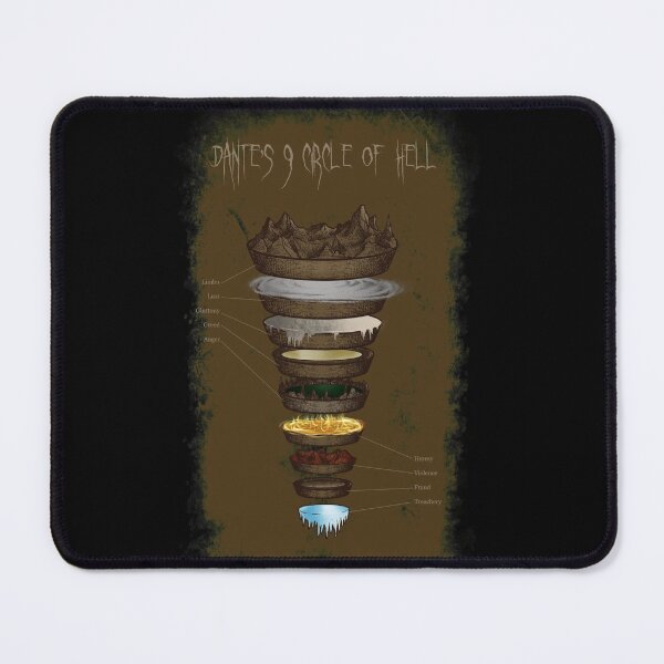 Item preview, Dark illustration dante's 9 circle of hell designed and sold by PijarArif.