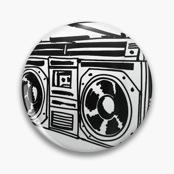 Item preview, Ghetto Blaster 80s 90s Hip Hip Rap designed and sold by MasonshiNoor.