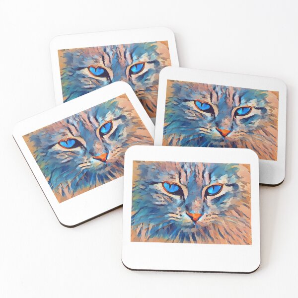 Item preview, Portrait de chat designed and sold by shai-mae98.