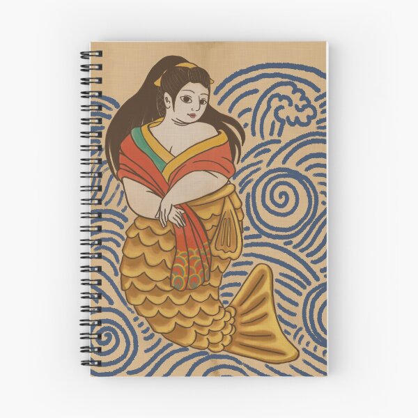 Item preview, Taiyaki Mermaid - Japanese Inspired Illustration designed and sold by banoffeebunny.