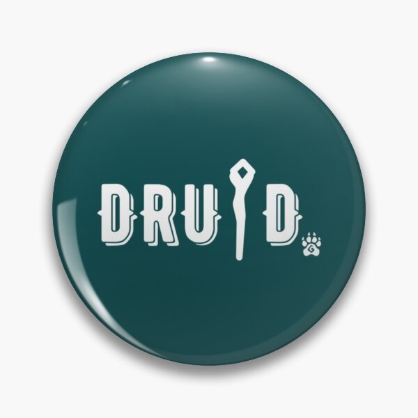 Item preview, Druid warcraft inspired staff logo designed and sold by Createyourshirt.