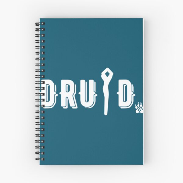 Item preview, Druid warcraft inspired staff logo designed and sold by Createyourshirt.