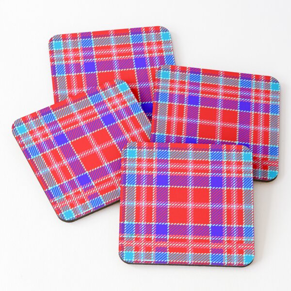 Item preview, Tartan - Blue, purple, red and pink designed and sold by bunbun369.