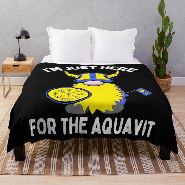 Artikelvorschau, Ich bin nur hier für den Aquavit Wikingerzwerg Tomte Swedish entworfen und verkauft von funnytshirtemp.