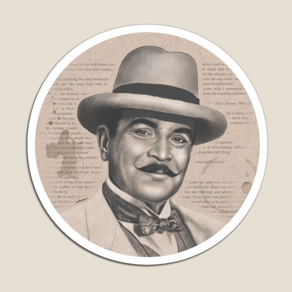Artikelvorschau, Hercule Poirot entworfen und verkauft von SimplyMargreet.