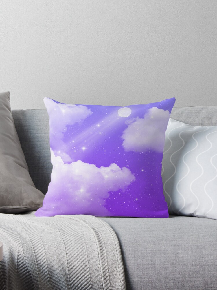 Thumbnail 1 of 4, Pillow, Moon Light designed and sold by RiddhiShah.