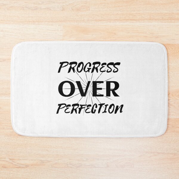 Item preview, Motivational Progress Over Perfection Back To School Teacher designed and sold by ThinkAndReflect.