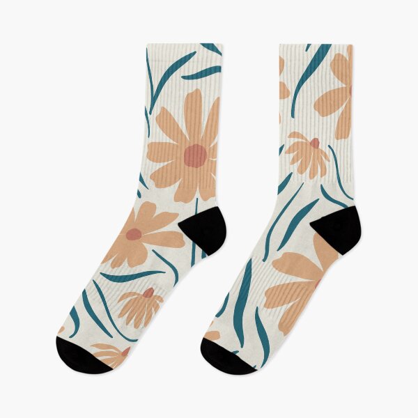 Item preview, Harper Florals, Peach, Orange, Teal designed and sold by meggydesigns.