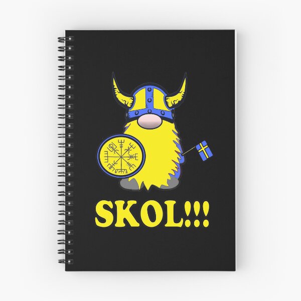 Item preview, Skol Swedish Viking Gnome Tomte Swedish Flag designed and sold by funnytshirtemp.