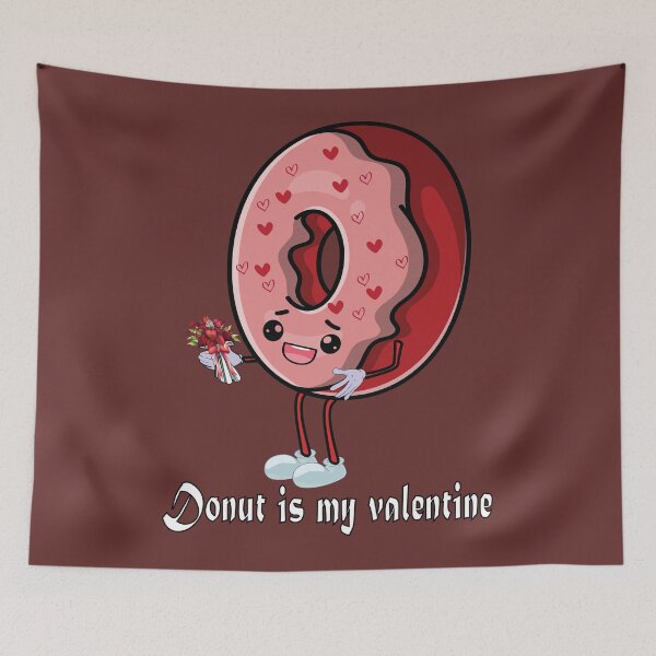 Item preview, Donut is my valentine designed and sold by Donutlovers.