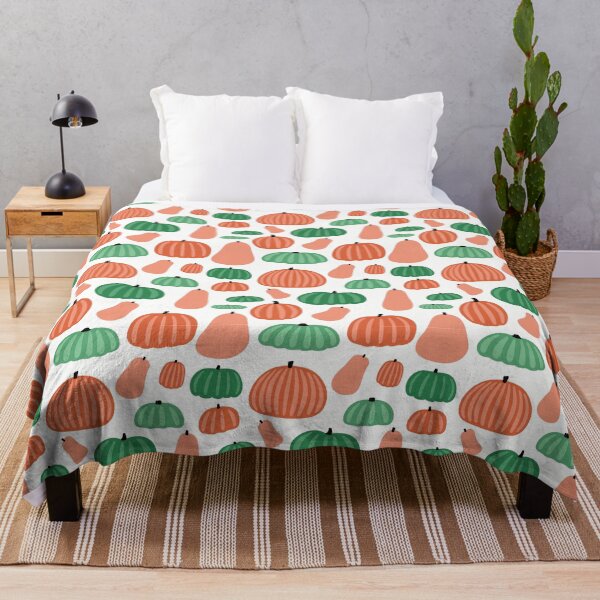Item preview, Orange and green pumpkin print designed and sold by LucyRoseWard.
