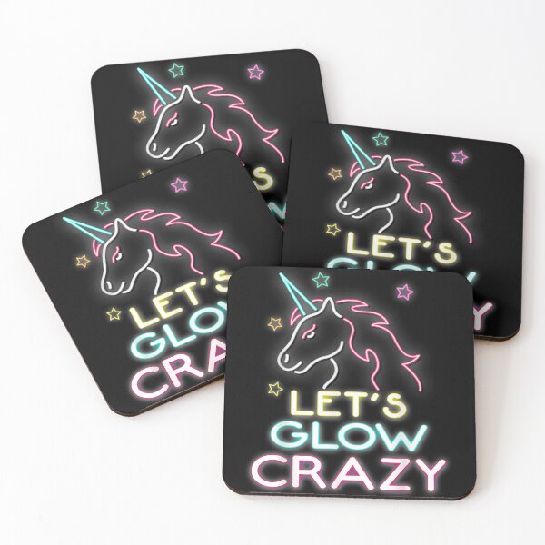 Item preview, Lets Glow Crazy Party Cool Birthday Glow Party designed and sold by TrumpshiAnei.