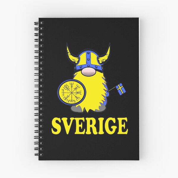 Item preview, Sverige Viking Gnome Tomte Swedish Flag designed and sold by funnytshirtemp.