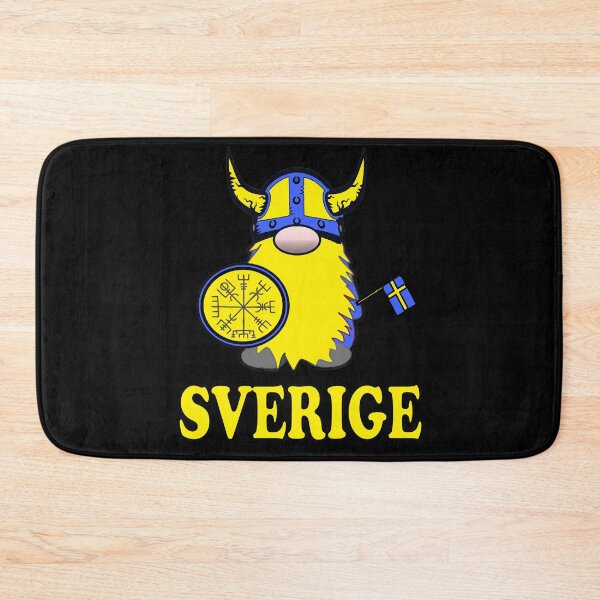 Item preview, Sverige Viking Gnome Tomte Swedish Flag designed and sold by funnytshirtemp.