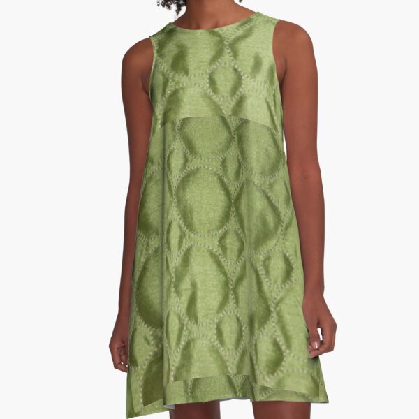 Green Envy A-Line Dress