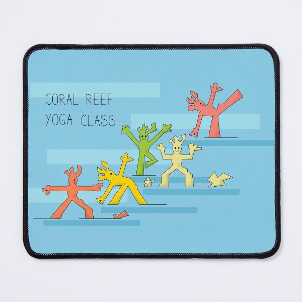 Item preview, Coral reef yoga class designed and sold by SooperYela.