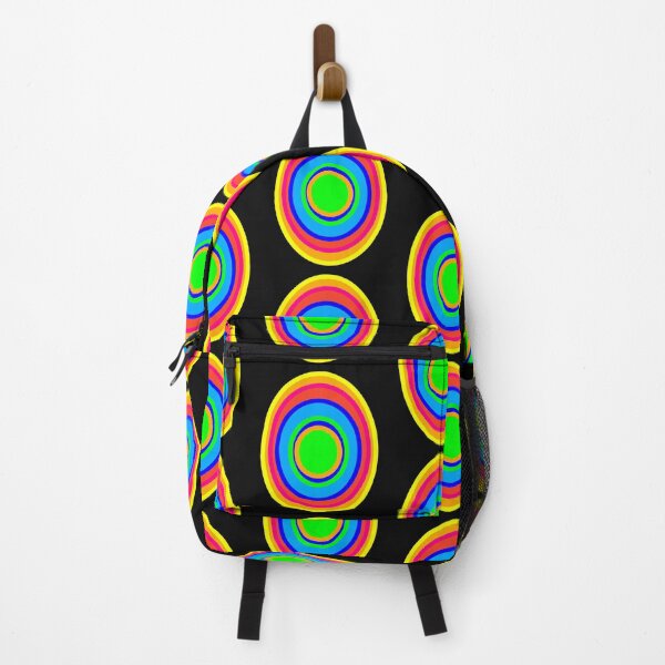 Item preview, Rainbow retro pattern designed and sold by MacaMacaMaca.