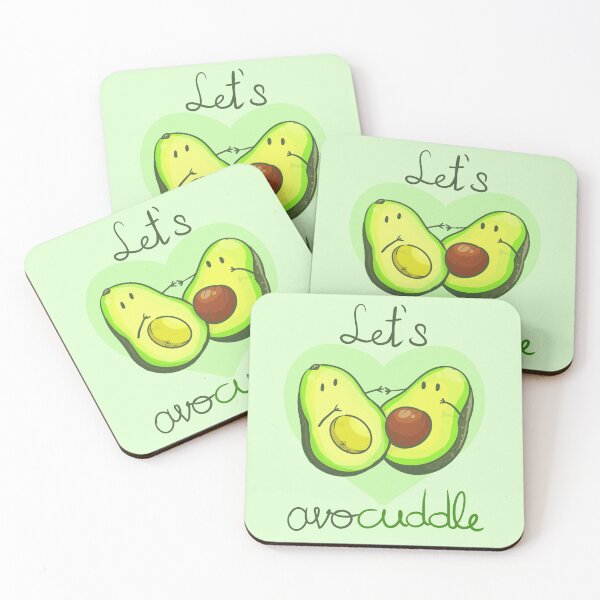 Item preview, Let's Avocuddle  designed and sold by banoffeebunny.