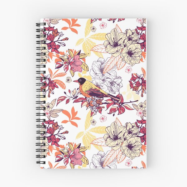 Item preview, Beautiful Bird in forest pattern. designed and sold by Princessflora.