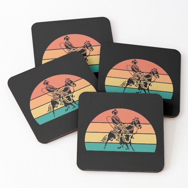 Item preview, Cowboy riding a horse with a dog designed and sold by Trantor-Tees.