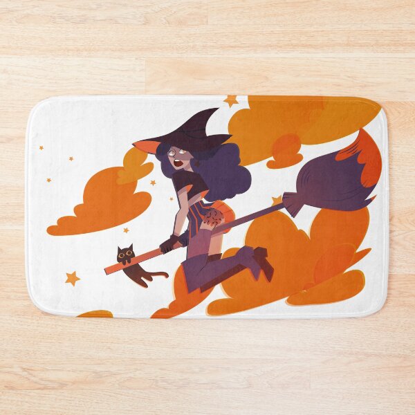 Item preview, Witch in flight designed and sold by Ariadne-art.
