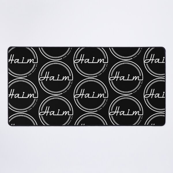 Item preview, Haim Vinyl Logo in White designed and sold by CBAmerch.