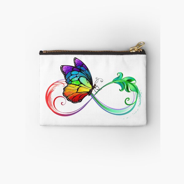 Item preview, Infinity with Seated Rainbow Butterfly designed and sold by Blackmoon9.