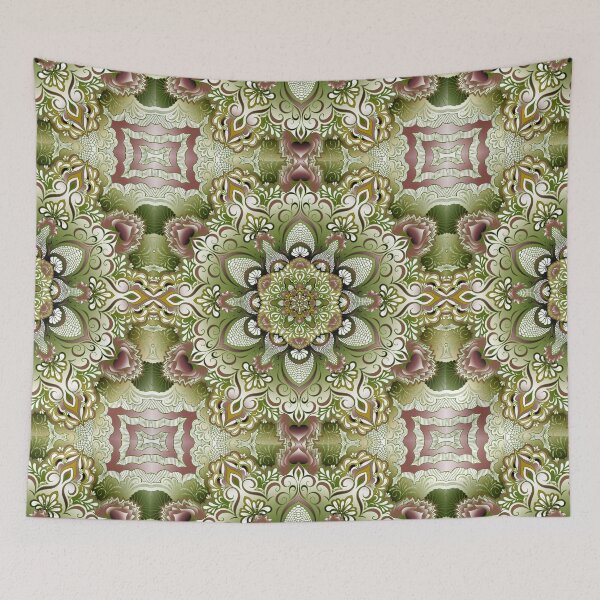 Item preview, Emerald Mandala designed and sold by Kaylene  Brooks.