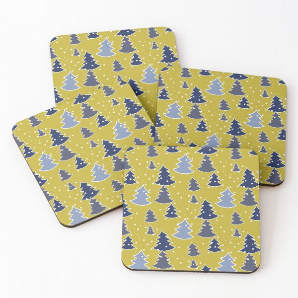 Item preview, Lovely Yellow Christmas Tree pattern designed and sold by CRAZY-T.