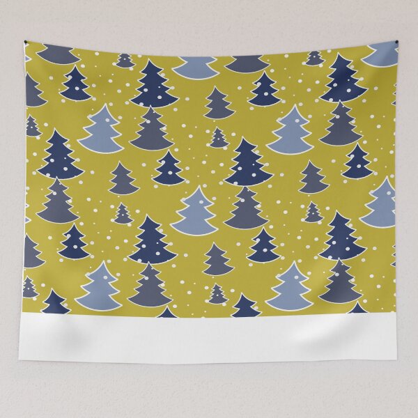 Item preview, Lovely Yellow Christmas Tree pattern designed and sold by CRAZY-T.