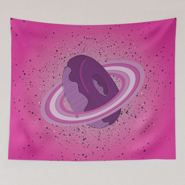 Item preview, Strawberry donut planet designed and sold by Donutlovers.