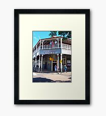 Commercial Hotel Boonah Framed Print