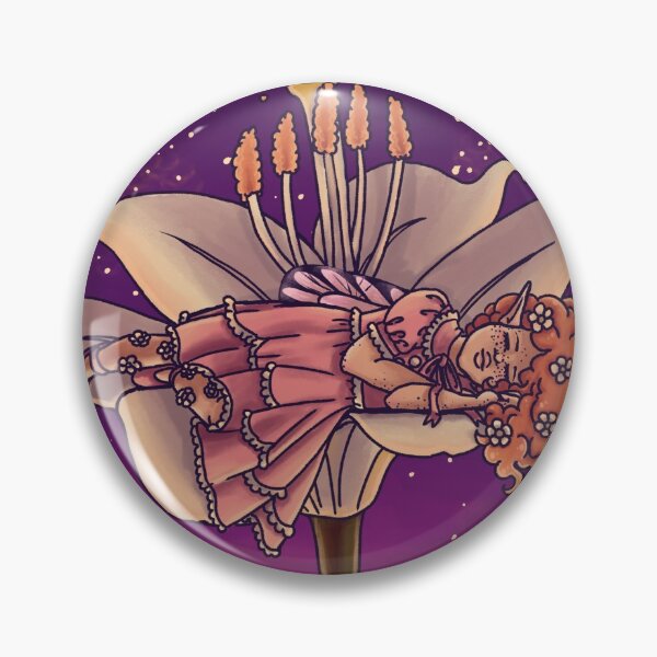 Item preview, Fairy Sleeping on a Flower designed and sold by banoffeebunny.