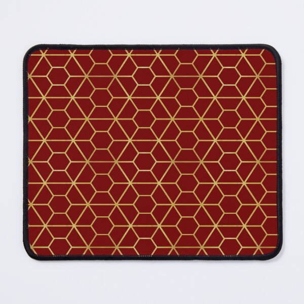 Item preview, Ice Crystal Facets // Red designed and sold by The Wellington Boot.