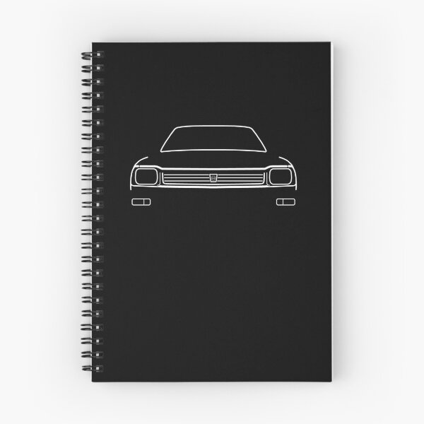 Item preview, Triumph Acclaim 1980s classic car white outline graphic designed and sold by soitwouldseem.