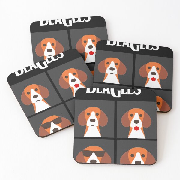 Artikelvorschau, die Beagles schwarz|Perfektes Geschenk|Beatles entworfen und verkauft von blancapaulaz.