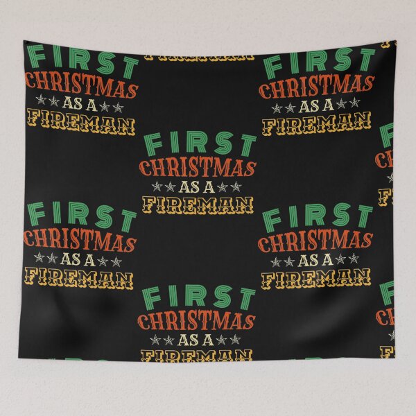 Item preview, First Christmas As A Fireman designed and sold by dokieuphuong.