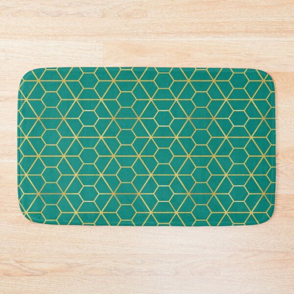 Item preview, Ice Crystal Facets // Teal designed and sold by The Wellington Boot.