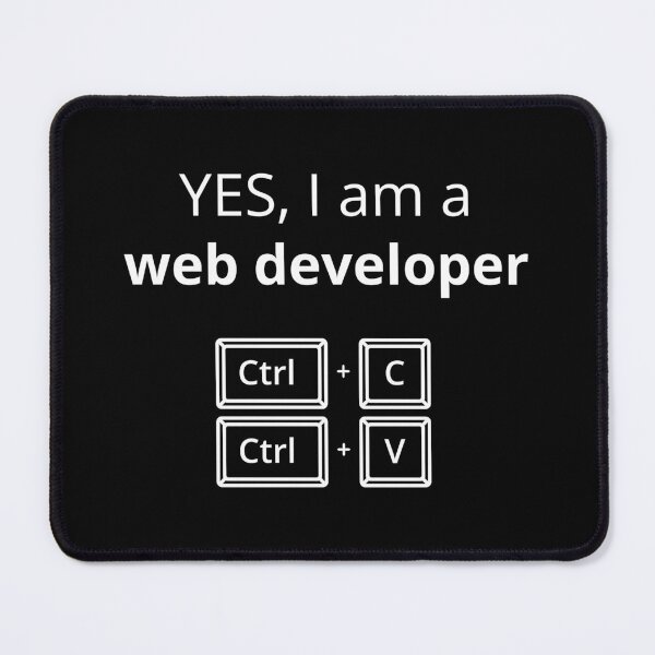 Item preview, Yes, I am a web developer designed and sold by apicon.