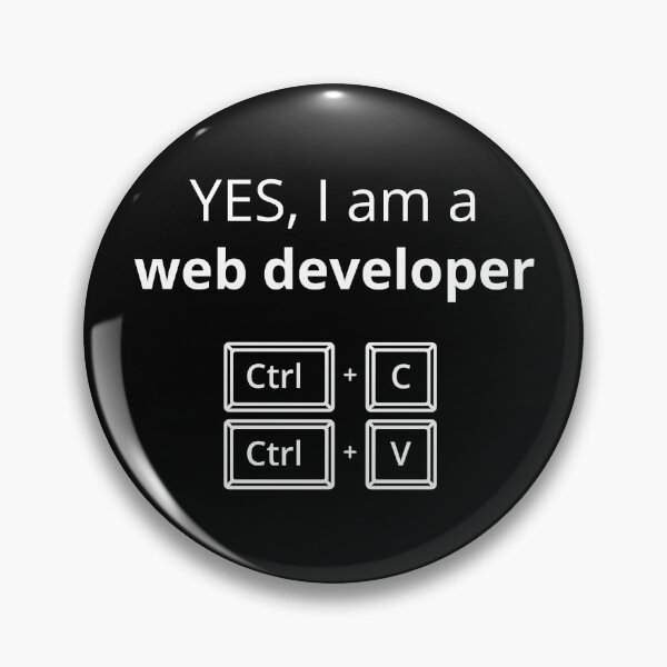 Item preview, Yes, I am a web developer designed and sold by apicon.