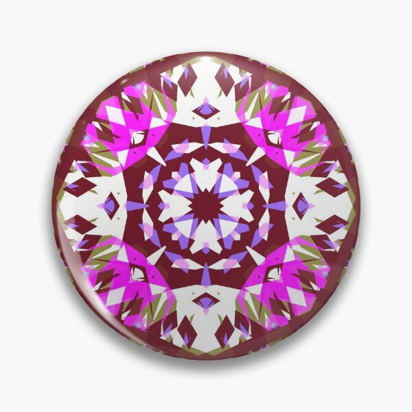 Item preview, Modern Warm Colours Autumn Fall Pink Purple Brown Green Cosy Star Pattern designed and sold by PatternPerfect.