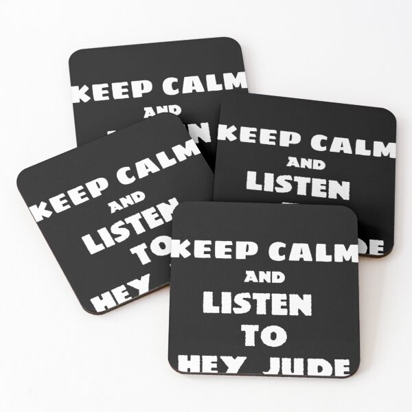 Item preview, Keep Calm and Listen to Hey Jude|Perfect Gift|Beatles designed and sold by blancapaulaz.