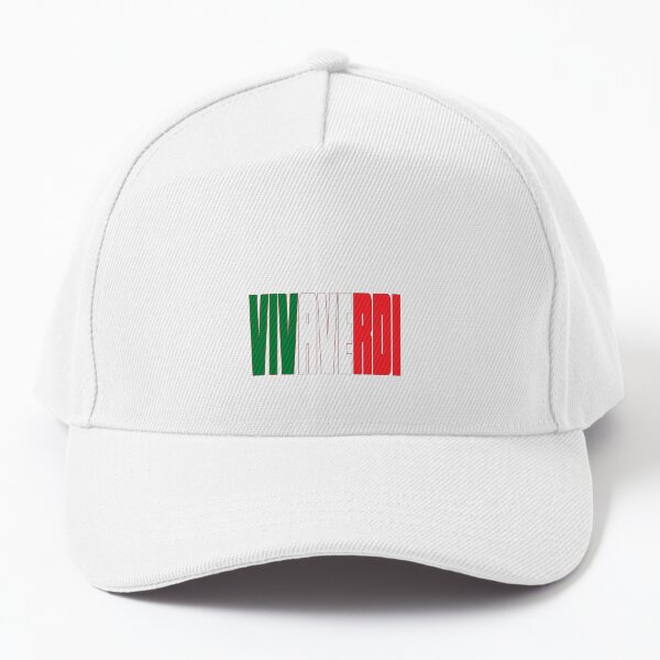 VIVA VERDI - FLAG OF ITALY (small) Baseball Cap