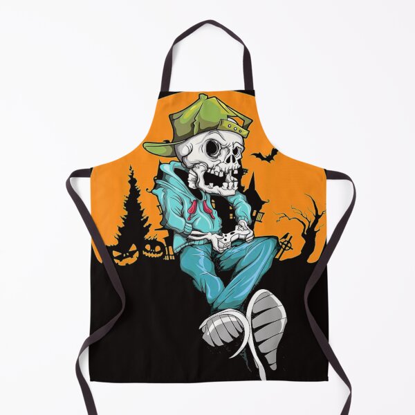 Item preview, Gamer Halloween Skeleton designed and sold by vivavu1984.