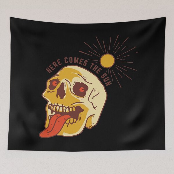 Item preview, Here Come The Sun (skull) designed and sold by arteesketch.