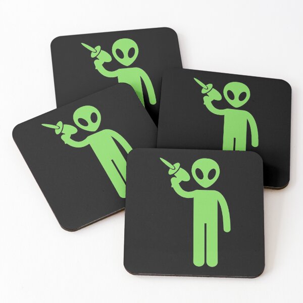 Item preview, Alien Standing With Laser Gun designed and sold by Stickman--.