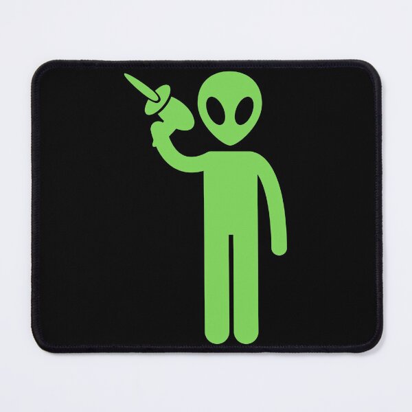 Item preview, Alien Standing With Laser Gun designed and sold by Stickman--.