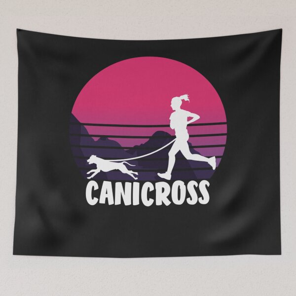 Item preview, Canicross Dog Sports Dog Running Trail Running Classic designed and sold by martine0masson.
