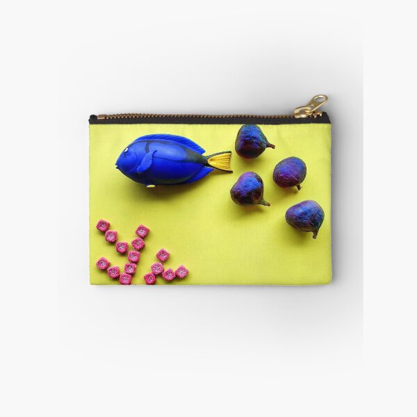 Item preview, Blue surgeon fish school and coral reefs designed and sold by orangerinka.